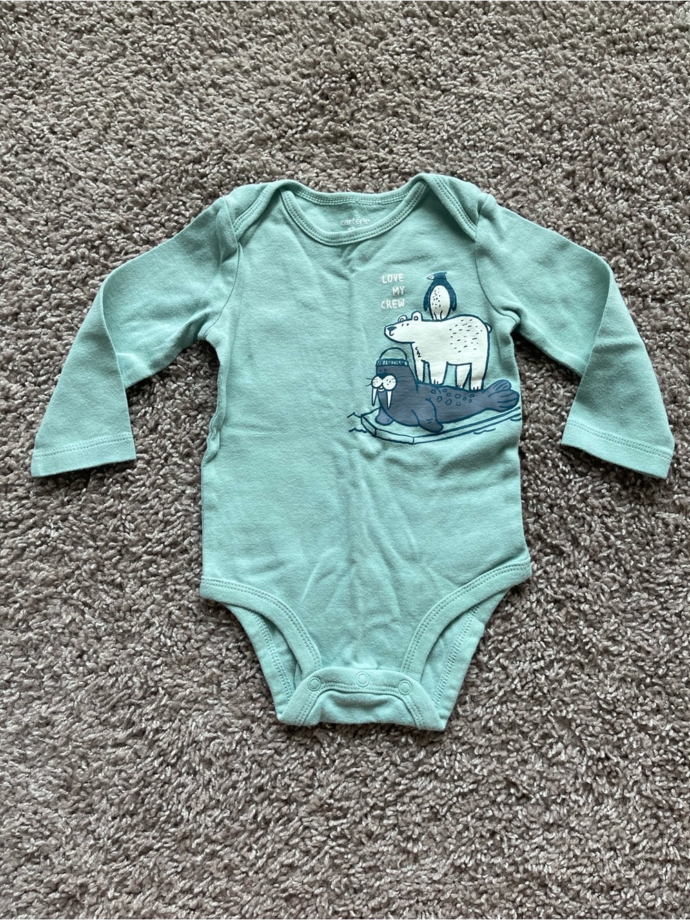 💥 Mix & Match - 5 for $25 💥  Baby Boys Long-Sleeve Onesie Set of 3 - Picture 2 of 7